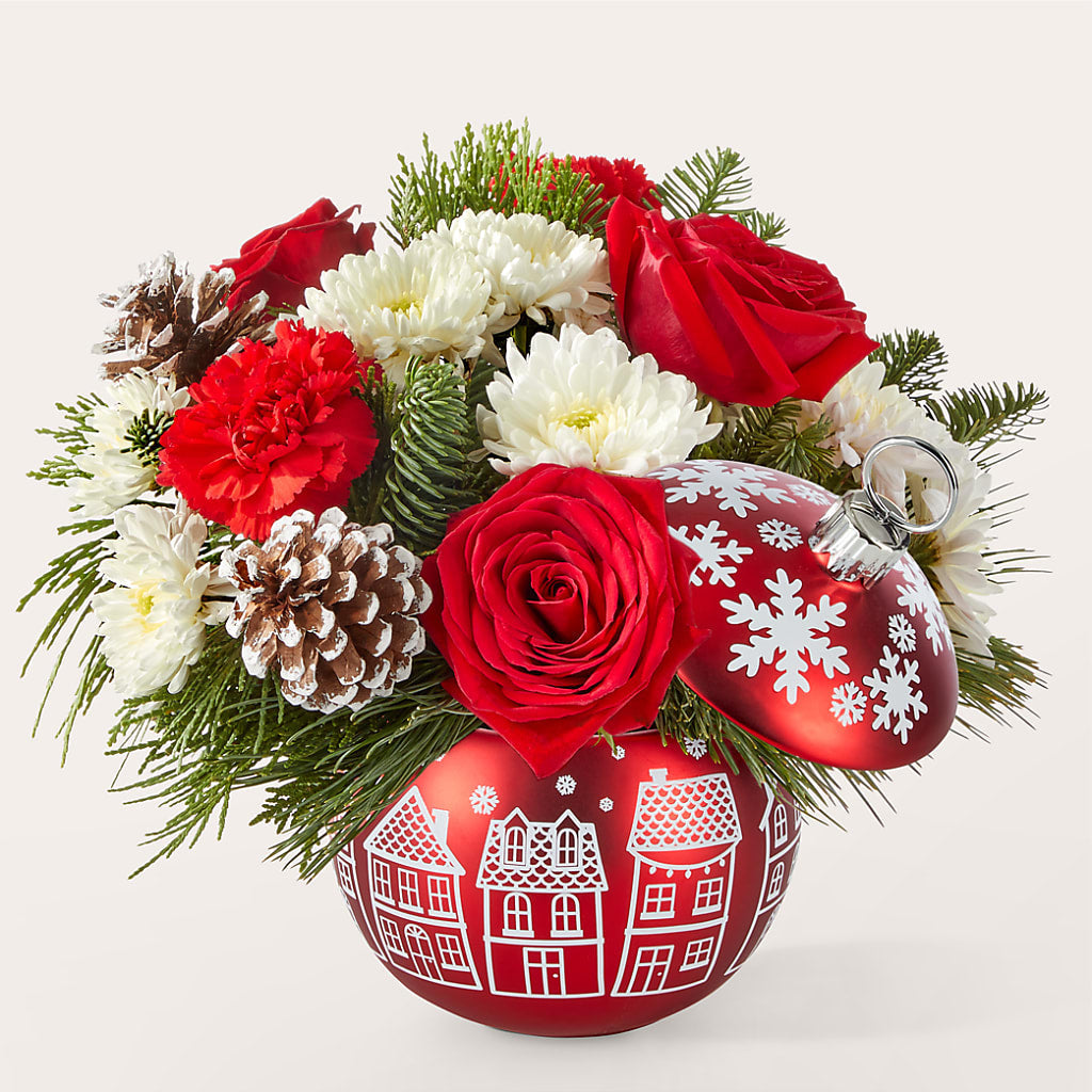 Christmas Village Ornament – Secret Garden By Leo, Chicago IL