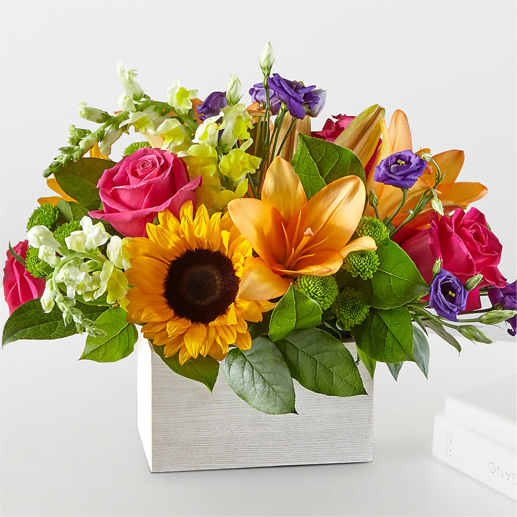 Best Day Box Bouquet – Secret Garden By Leo, Chicago IL