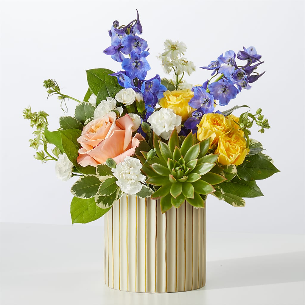 Cobalt Reverie Bouquet – Secret Garden By Leo, Chicago IL