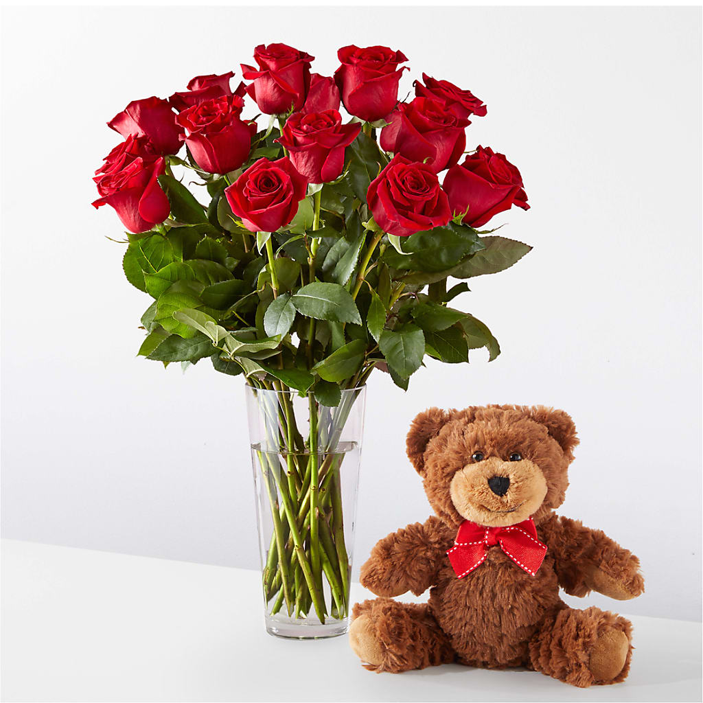 Romantic Long Stem Red Rose Bouquet Bundles – Secret Garden By Leo, Chicago IL