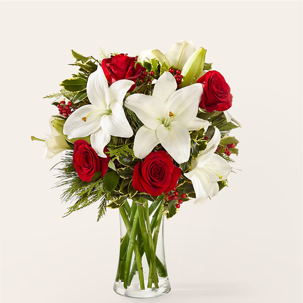 Sparkling Snowflakes Bouquet – Secret Garden By Leo, Chicago IL