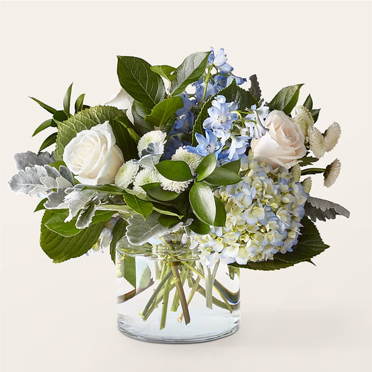 Clear Skies Bouquet – Secret Garden By Leo, Chicago IL