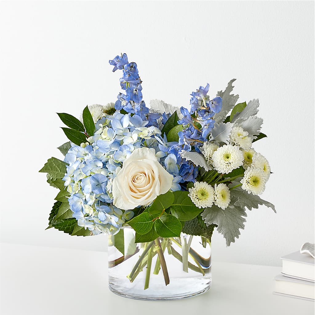 Clear Skies Bouquet – Secret Garden By Leo, Chicago IL