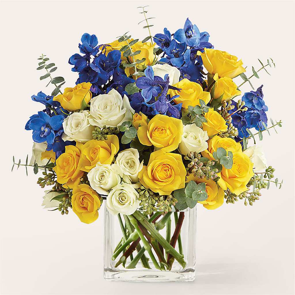 Sparkling Citrine Bouquet – Secret Garden By Leo, Chicago IL