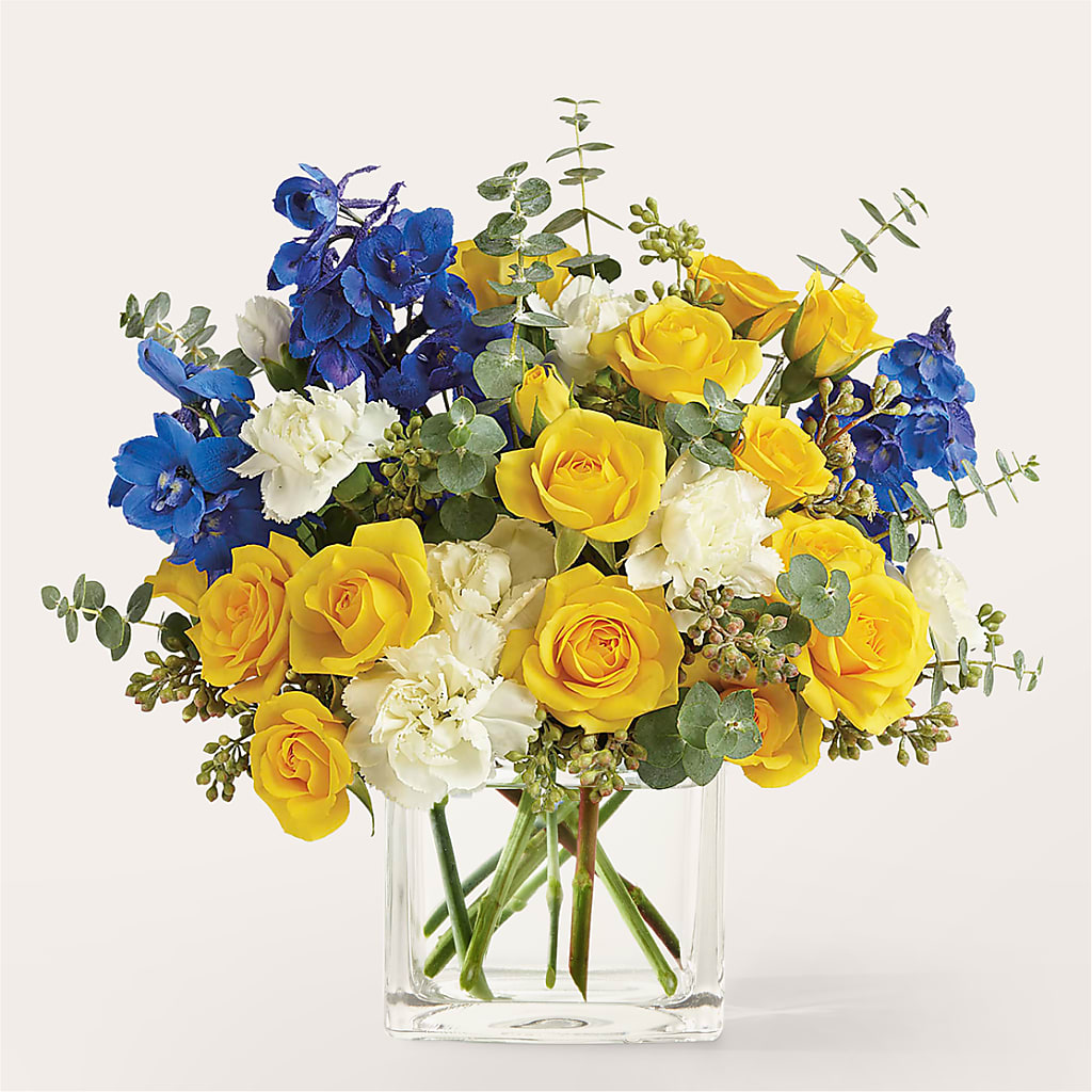 Sparkling Citrine Bouquet – Secret Garden By Leo, Chicago IL