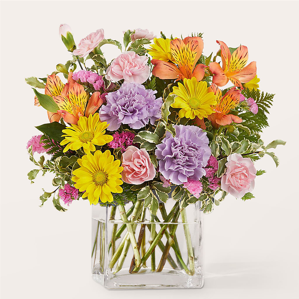 Shades of Happiness Bouquet – Secret Garden By Leo, Chicago IL