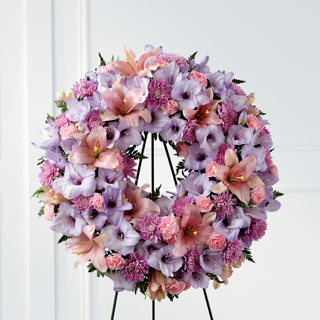 Beloved Friend Wreath – Secret Garden By Leo, Chicago IL