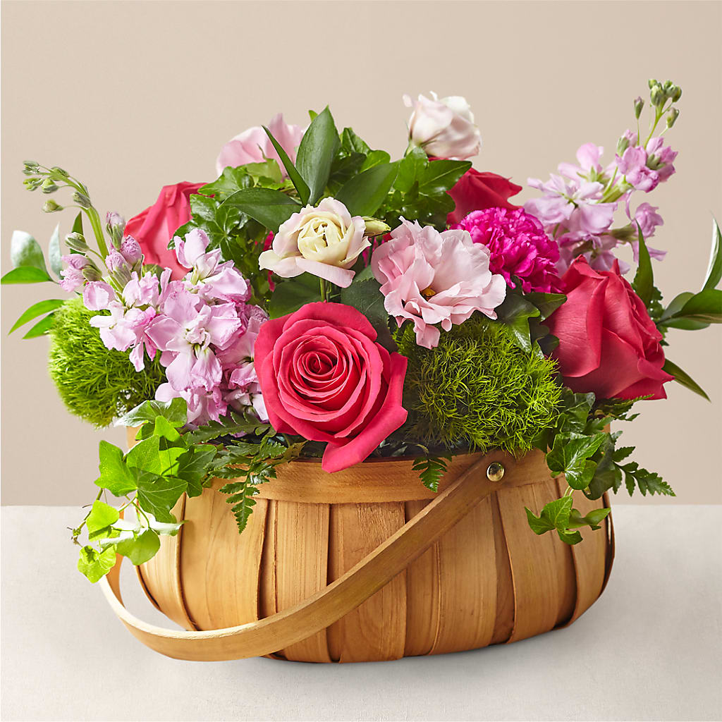 Radiance in Bloom Basket – Secret Garden By Leo, Chicago IL