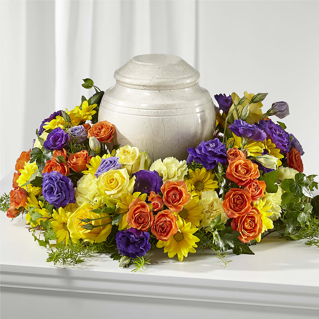 Blossoms of Remembrance Cremation Adornment – Secret Garden By Leo, Chicago IL