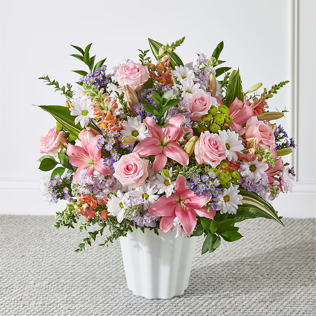 Abundant Compassion Floor Basket – Secret Garden By Leo, Chicago IL