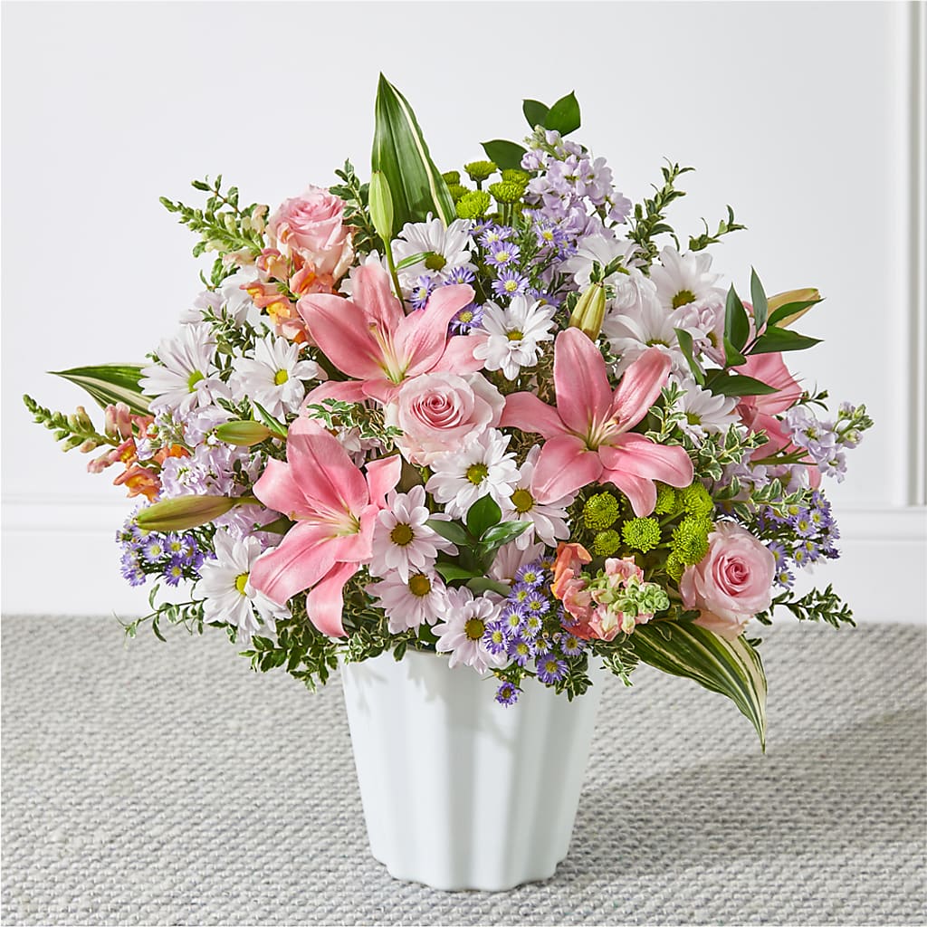 Abundant Compassion Floor Basket – Secret Garden By Leo, Chicago IL