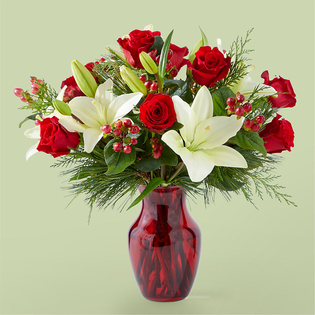 Evergreen Delight Bouquet – Secret Garden By Leo, Chicago IL