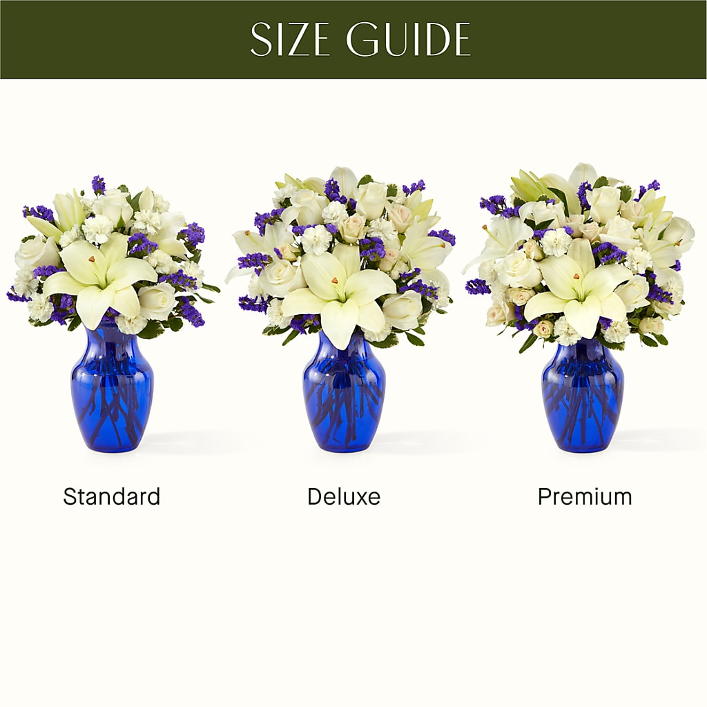 Sapphire Rush Bouquet – Secret Garden By Leo, Chicago IL