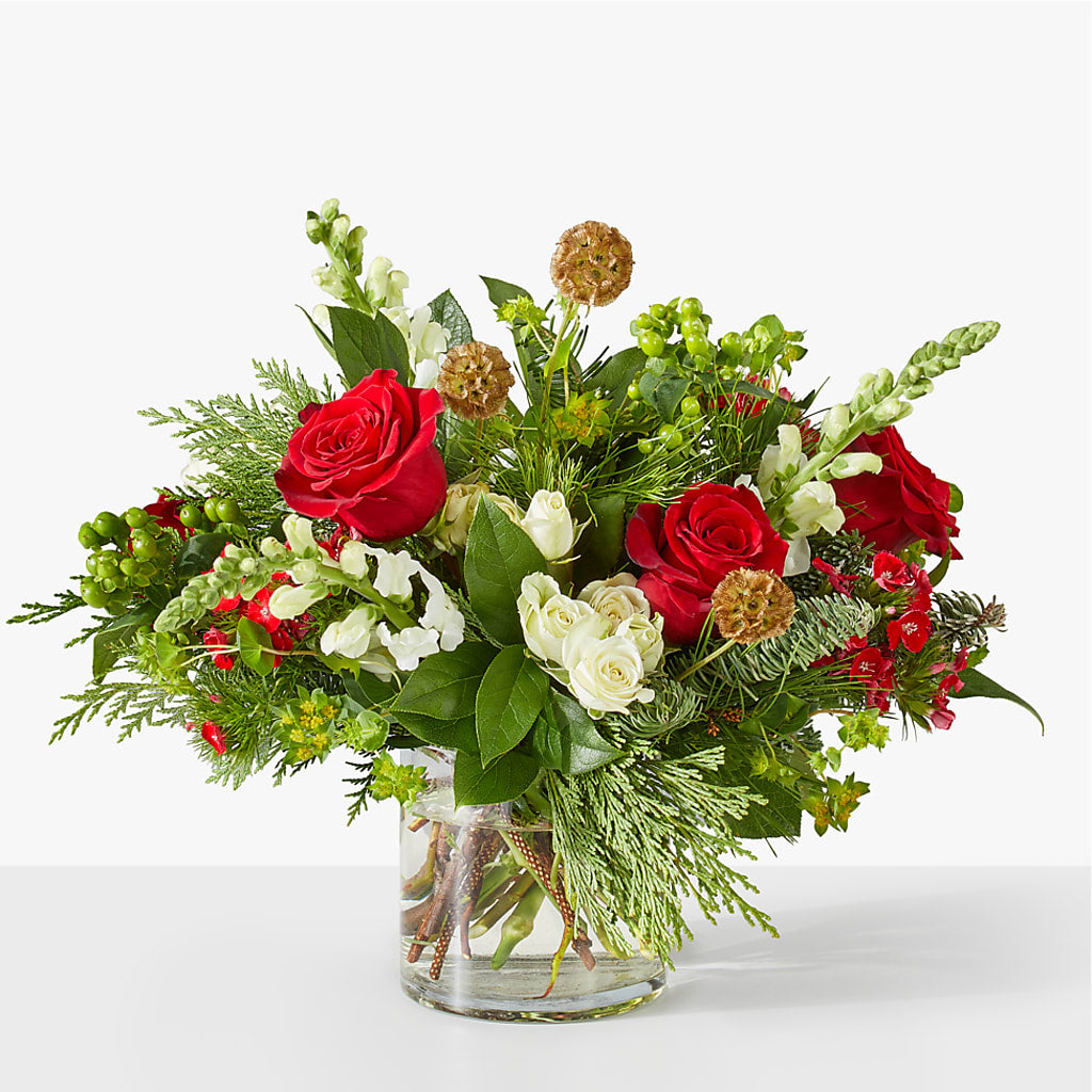 Deck the Halls Bouquet – Secret Garden By Leo, Chicago IL