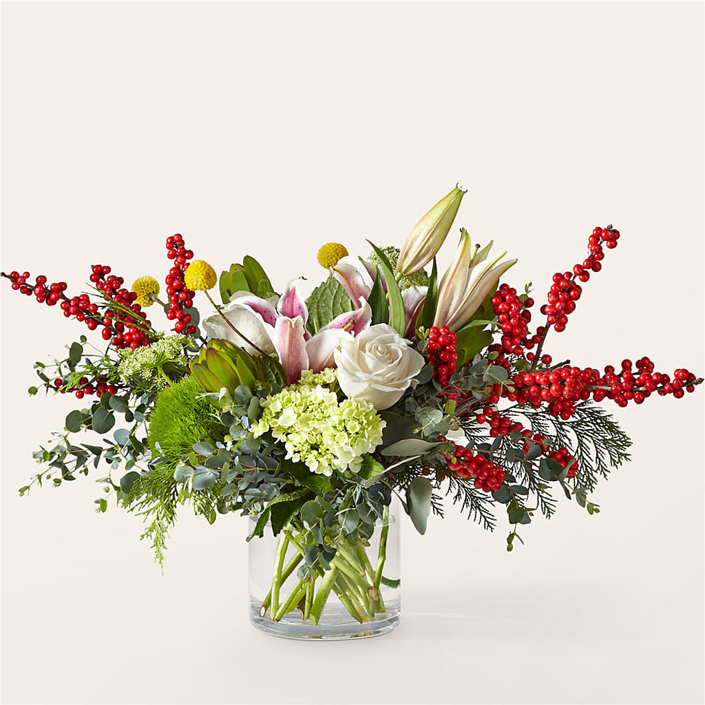 Berry & Bright Bouquet – Secret Garden By Leo, Chicago IL