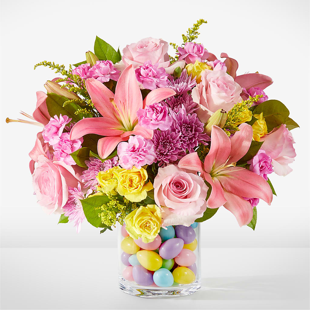 Easter Egg Hunt Bouquet – Secret Garden By Leo, Chicago IL