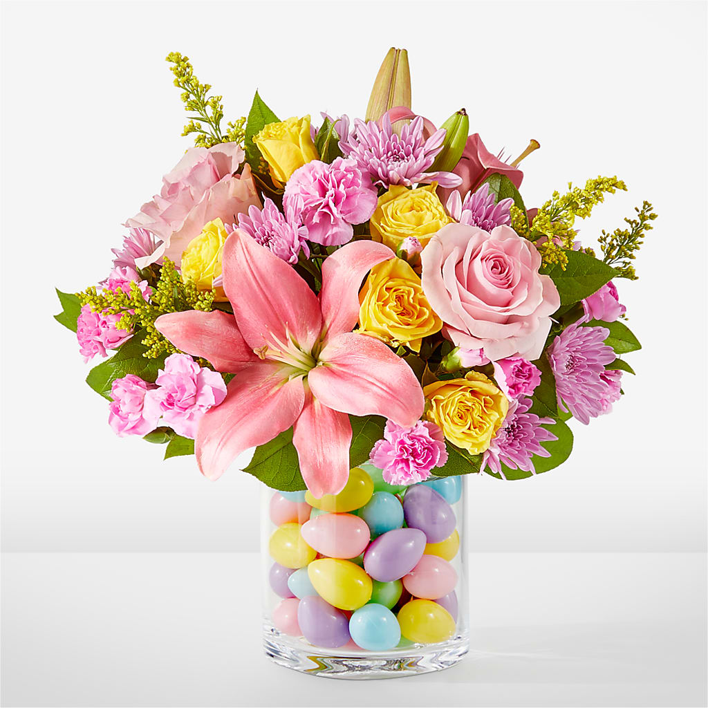 Easter Egg Hunt Bouquet – Secret Garden By Leo, Chicago IL