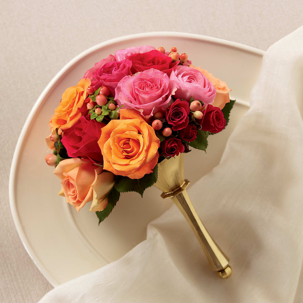 Bright Promise Bouquet – Secret Garden By Leo, Chicago IL