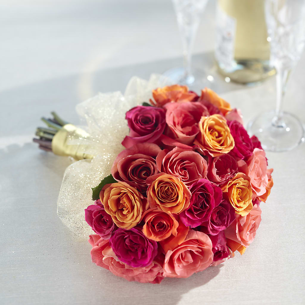 Sweet Roses Bouquet – Secret Garden By Leo, Chicago IL