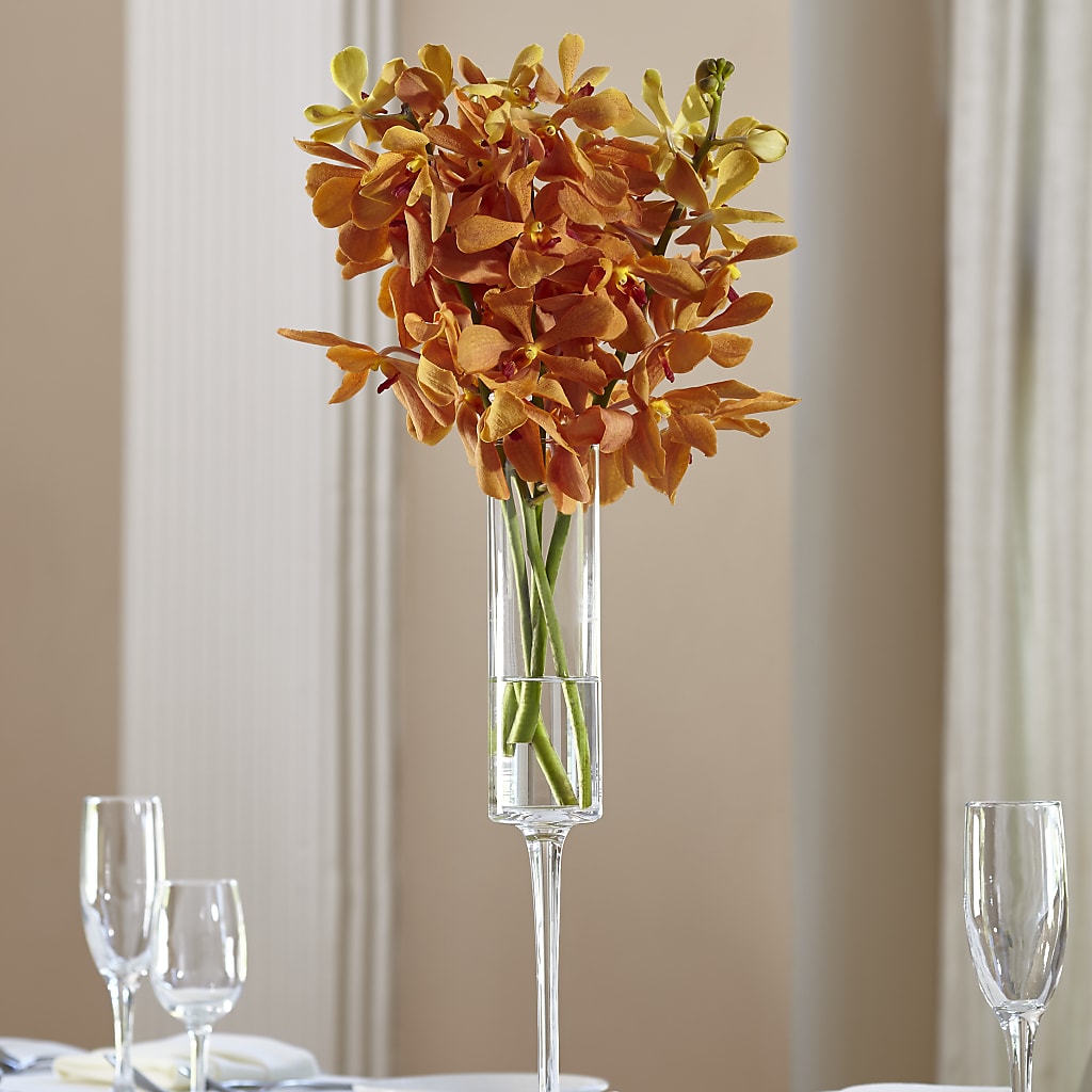 Orange Mokara Bouquet – Secret Garden By Leo, Chicago IL