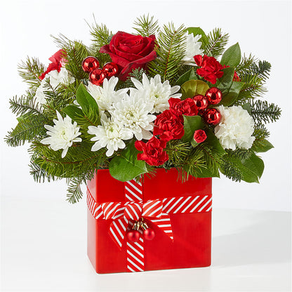 Presents Under the Tree Bouquet –  Secret Garden By Leo, Chicago IL