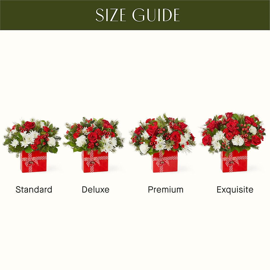 Presents Under the Tree Bouquet –  Secret Garden By Leo, Chicago IL