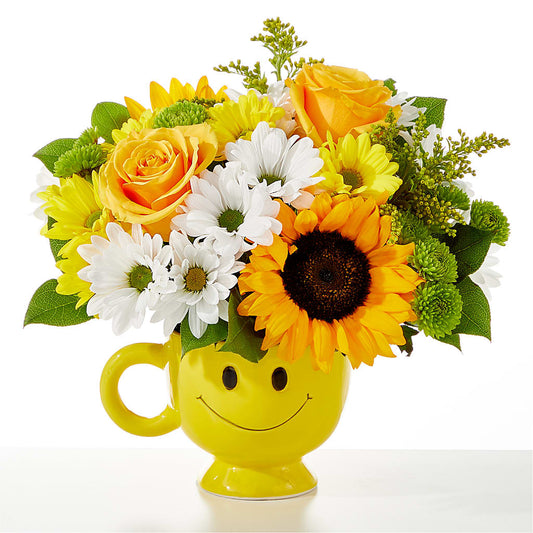Be Happy Bouquet –  Secret Garden By Leo, Chicago IL
