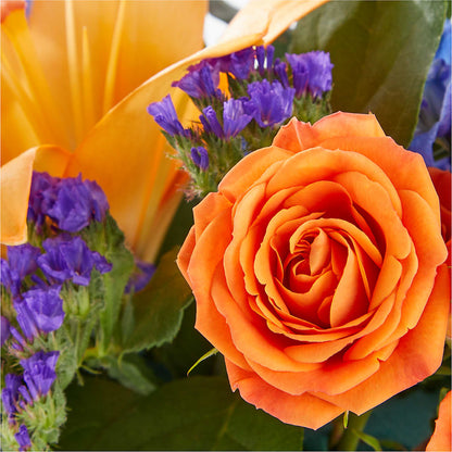 Radiant Citrus Box Bouquet –  Secret Garden By Leo, Chicago IL