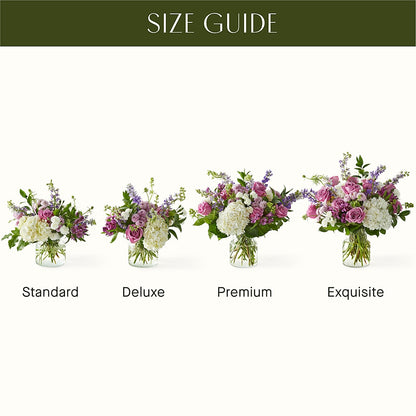 Violet Caress Bouquet –  Secret Garden By Leo, Chicago IL