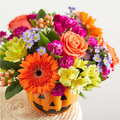 Tricks & Treats Pumpkin –  Secret Garden By Leo, Chicago IL