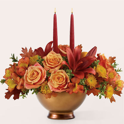 Harvest Table Centerpiece –  Secret Garden By Leo, Chicago IL