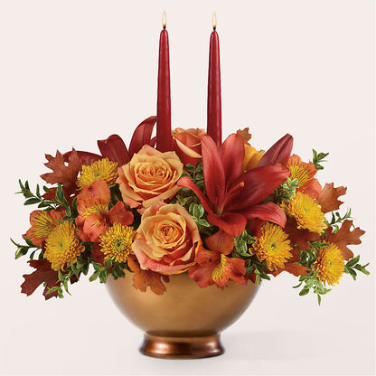 Harvest Table Centerpiece –  Secret Garden By Leo, Chicago IL