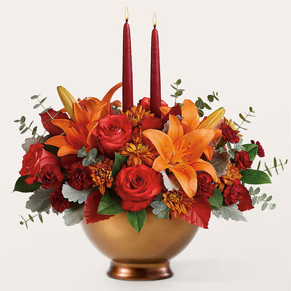 Fruits of Fall Centerpiece –  Secret Garden By Leo, Chicago IL