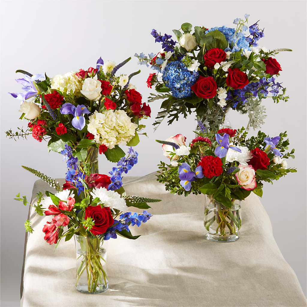 Star Spangled - A Florist Original –  Secret Garden By Leo, Chicago IL