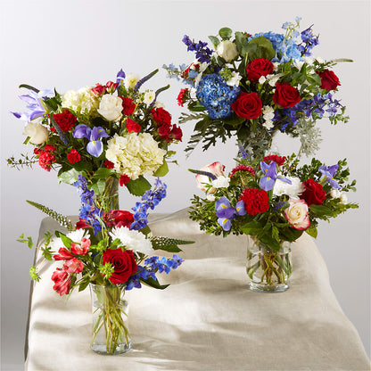 Star Spangled - A Florist Original –  Secret Garden By Leo, Chicago IL