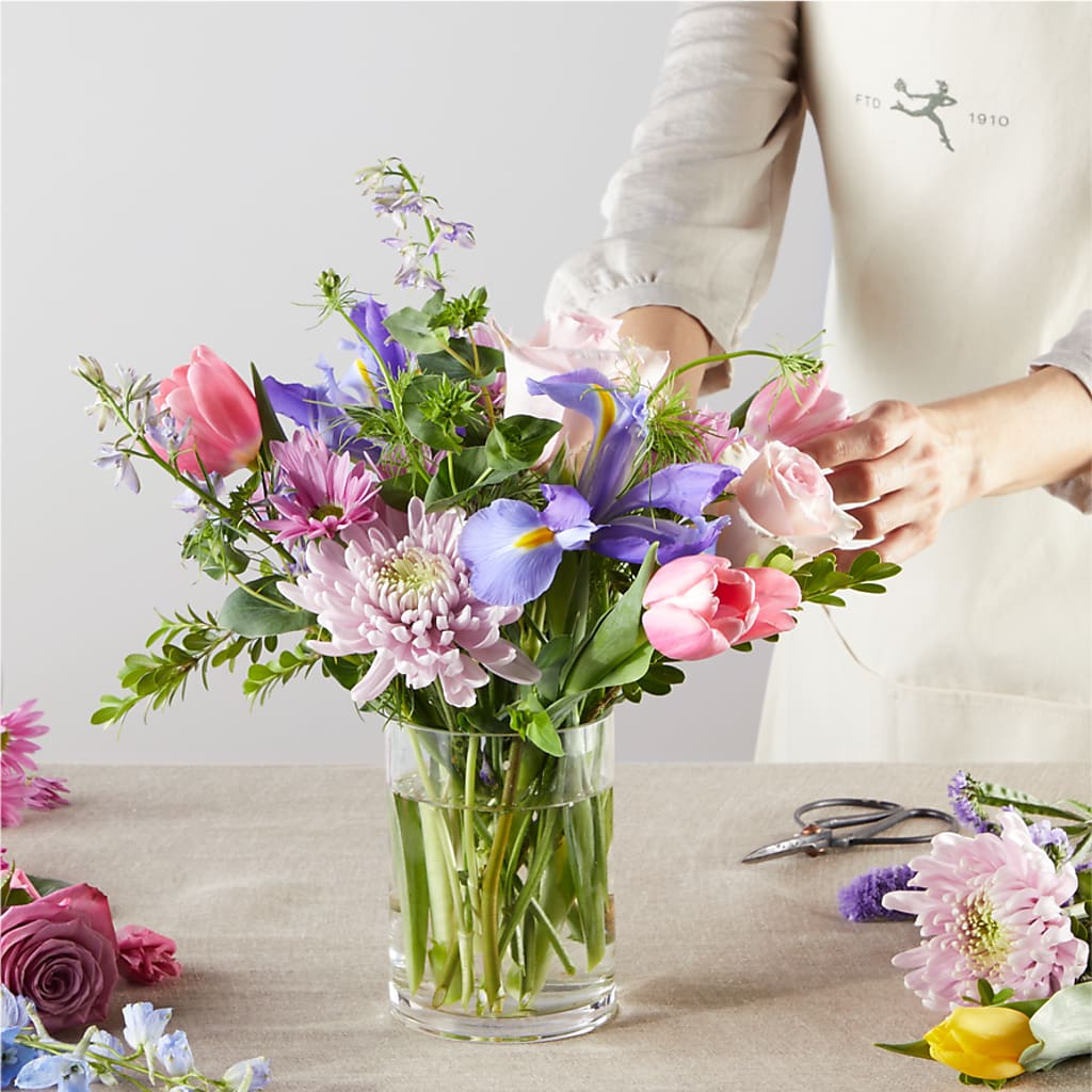 Pastel Tradition - A Florist Original –  Secret Garden By Leo, Chicago IL