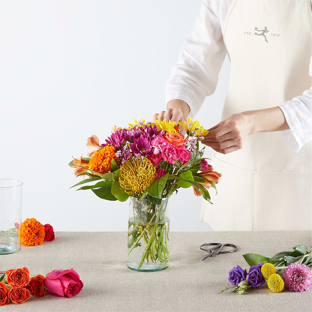 Feast of Color – A Florist Original –  Secret Garden By Leo, Chicago IL