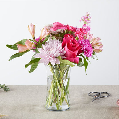 Pink Ribbon - A Florist Original –  Secret Garden By Leo, Chicago IL