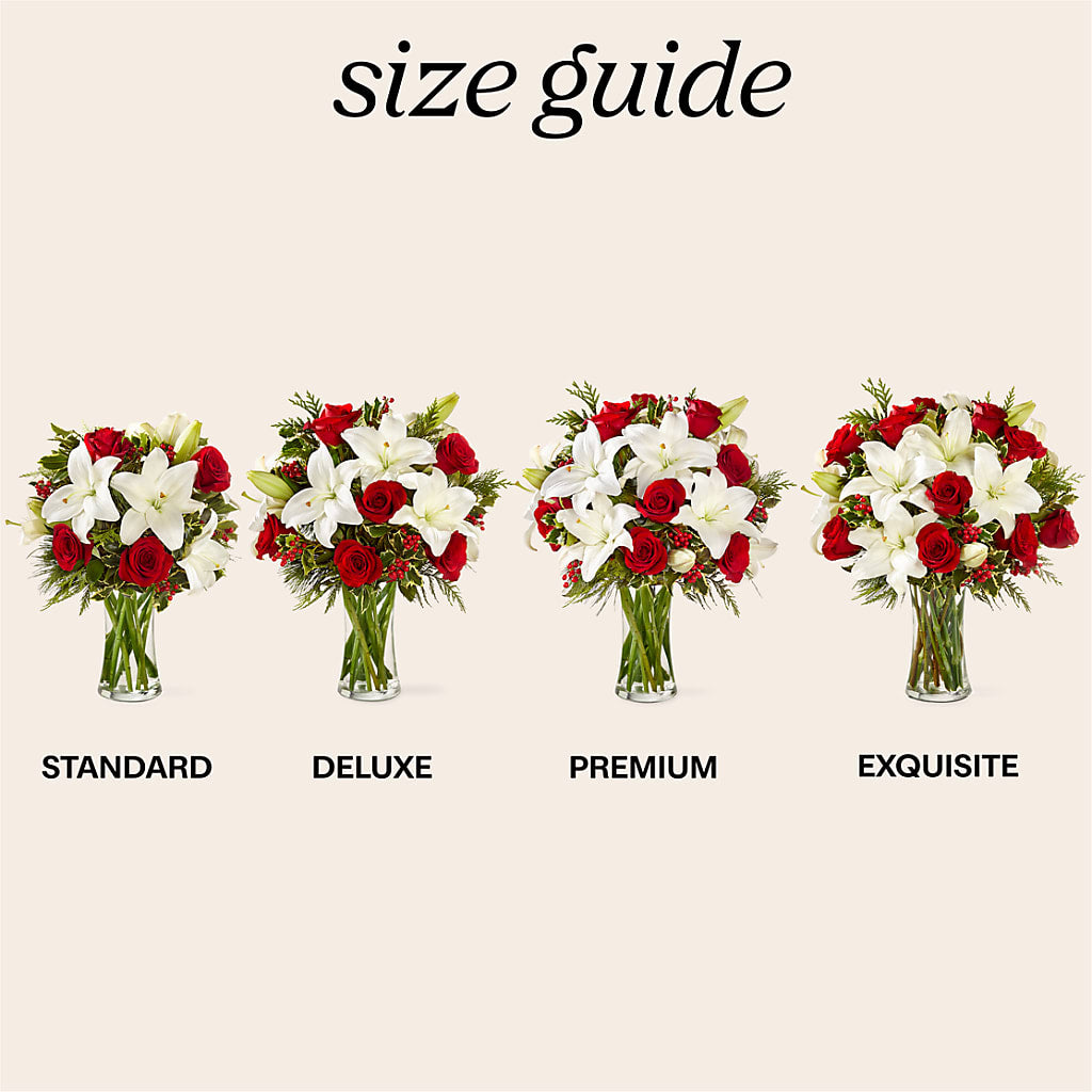 Sparkling Snowflakes Bouquet –  Secret Garden By Leo, Chicago IL