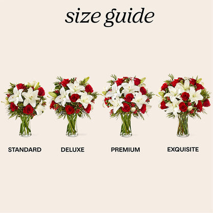 Sparkling Snowflakes Bouquet –  Secret Garden By Leo, Chicago IL