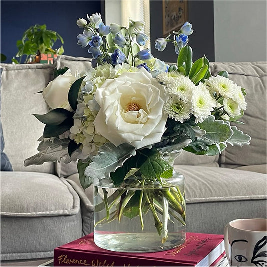 Clear Skies Bouquet –  Secret Garden By Leo, Chicago IL