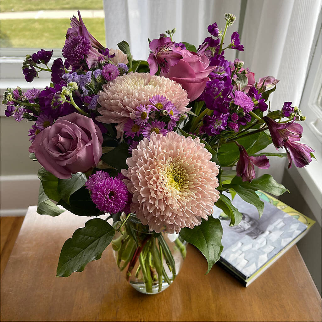 Ultraviolet Bouquet –  Secret Garden By Leo, Chicago IL