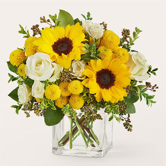 Luminous Morning Bouquet –  Secret Garden By Leo, Chicago IL