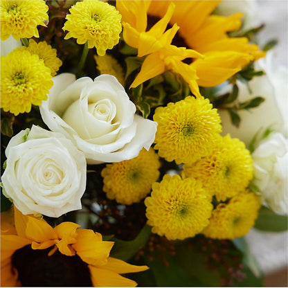Luminous Morning Bouquet –  Secret Garden By Leo, Chicago IL