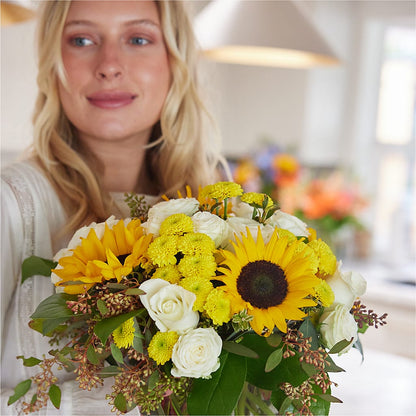 Luminous Morning Bouquet –  Secret Garden By Leo, Chicago IL