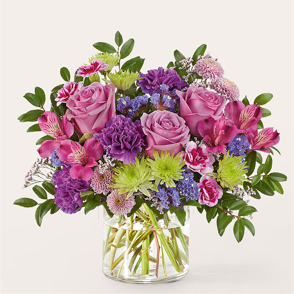 Glass Half Full Bouquet –  Secret Garden By Leo, Chicago IL