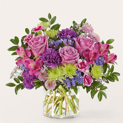 Glass Half Full Bouquet –  Secret Garden By Leo, Chicago IL