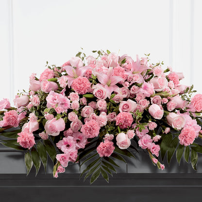 Garden of Comfort Casket Spray (Standard) –  Secret Garden By Leo, Chicago IL
