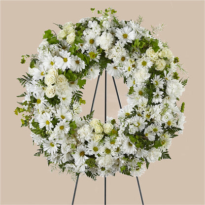 Faithful Wishes Wreath –  Secret Garden By Leo, Chicago IL