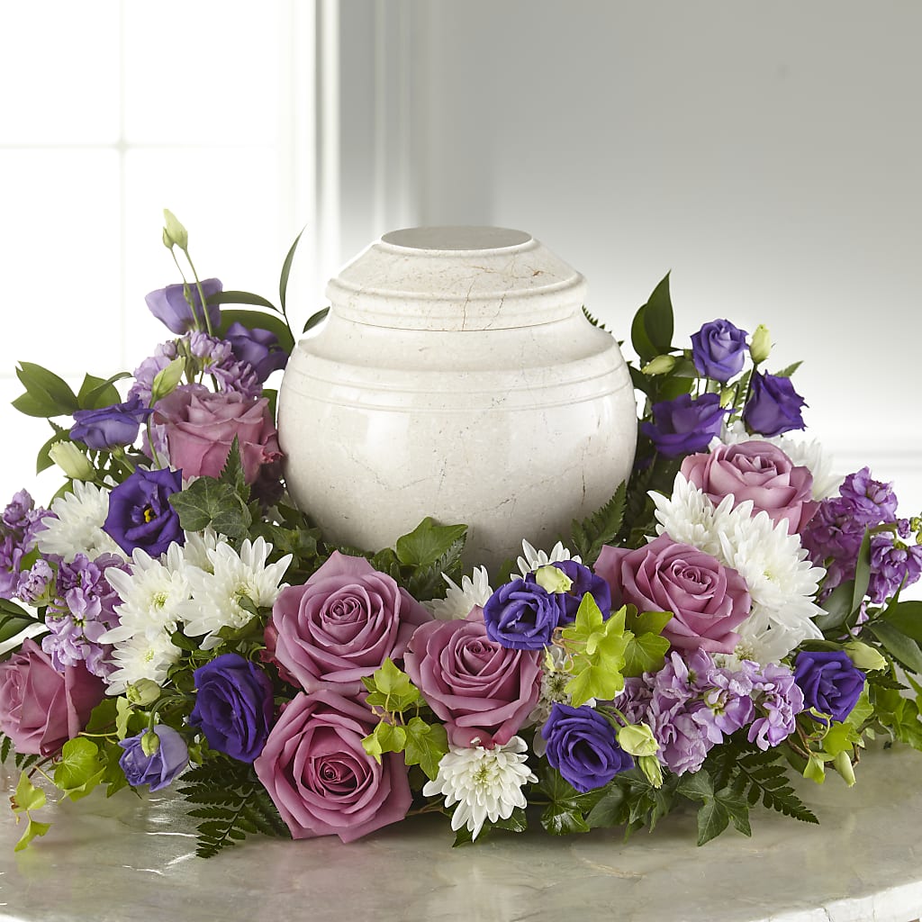 Blooming Sympathy Cremation Adornment –  Secret Garden By Leo, Chicago IL